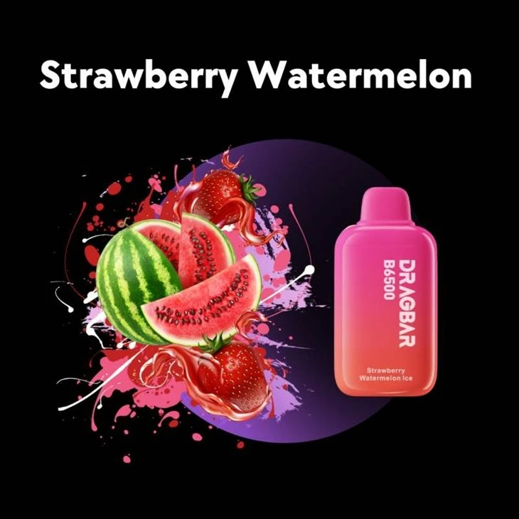 Dragbar-B6500-Strawberry-Watermelon Dragbar-B6500-Strawberry-Watermelon